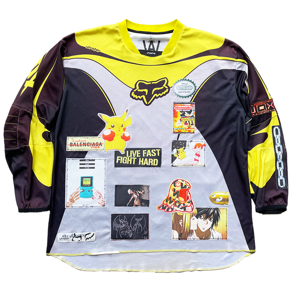 Paneled Racing Jersey 1/1 - 2XL