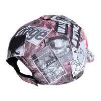 Angry Face Hat (Dried Bubble Gum) 1/1 - OS