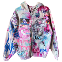Goofy Face Cotton Candy Zip 1/1 - M