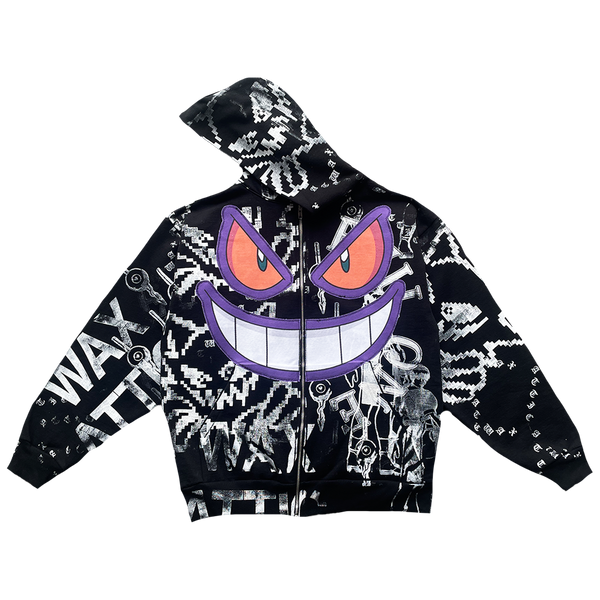 Evil Face Hoodie 1/1 - XL