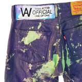 Purple Acid Rain Denim 1/1 - 32x32